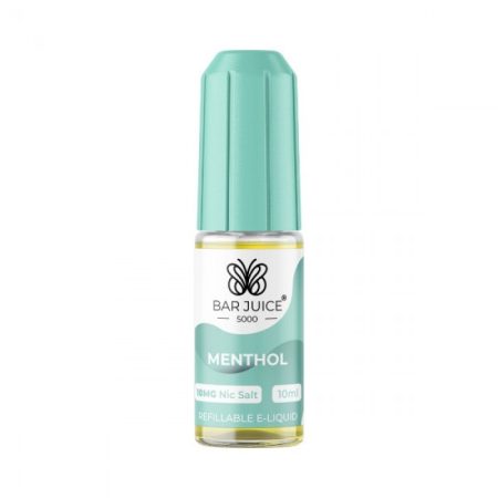 Menthol nic salt e-liquid by Bar Juice 5000 10ml 20ml